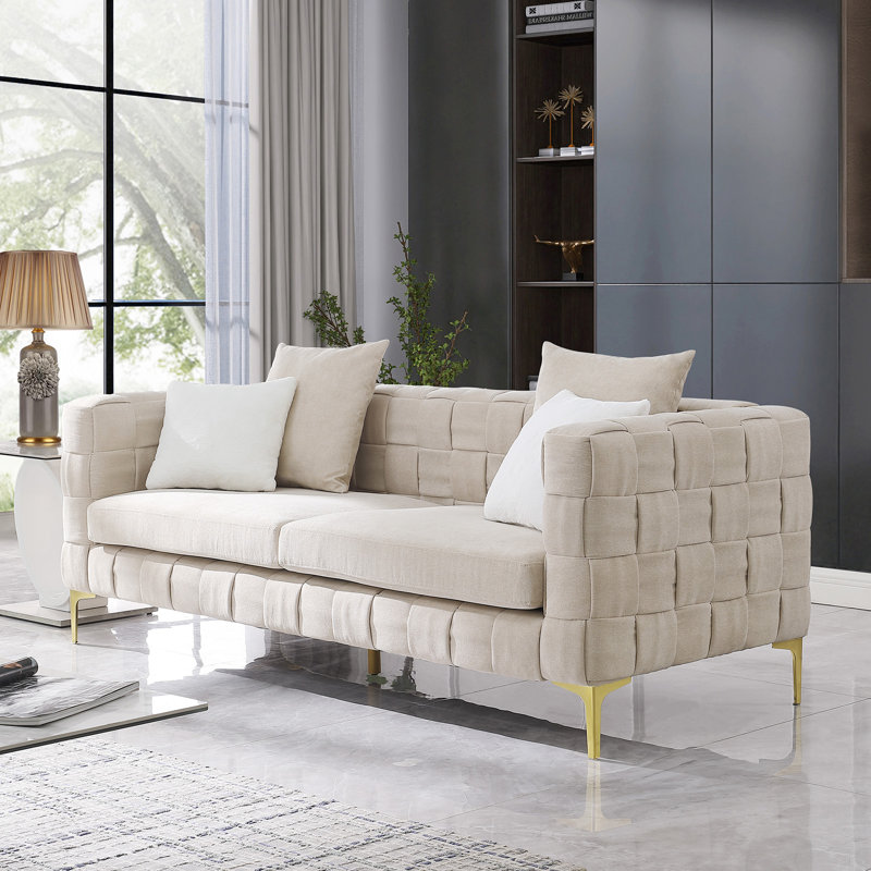 Wayfair beige sofa discount